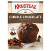 Krusteaz Double Chocolate Muffin Mix with Real Chocolate Chips, 20 Ounce Box (Pack of 4)