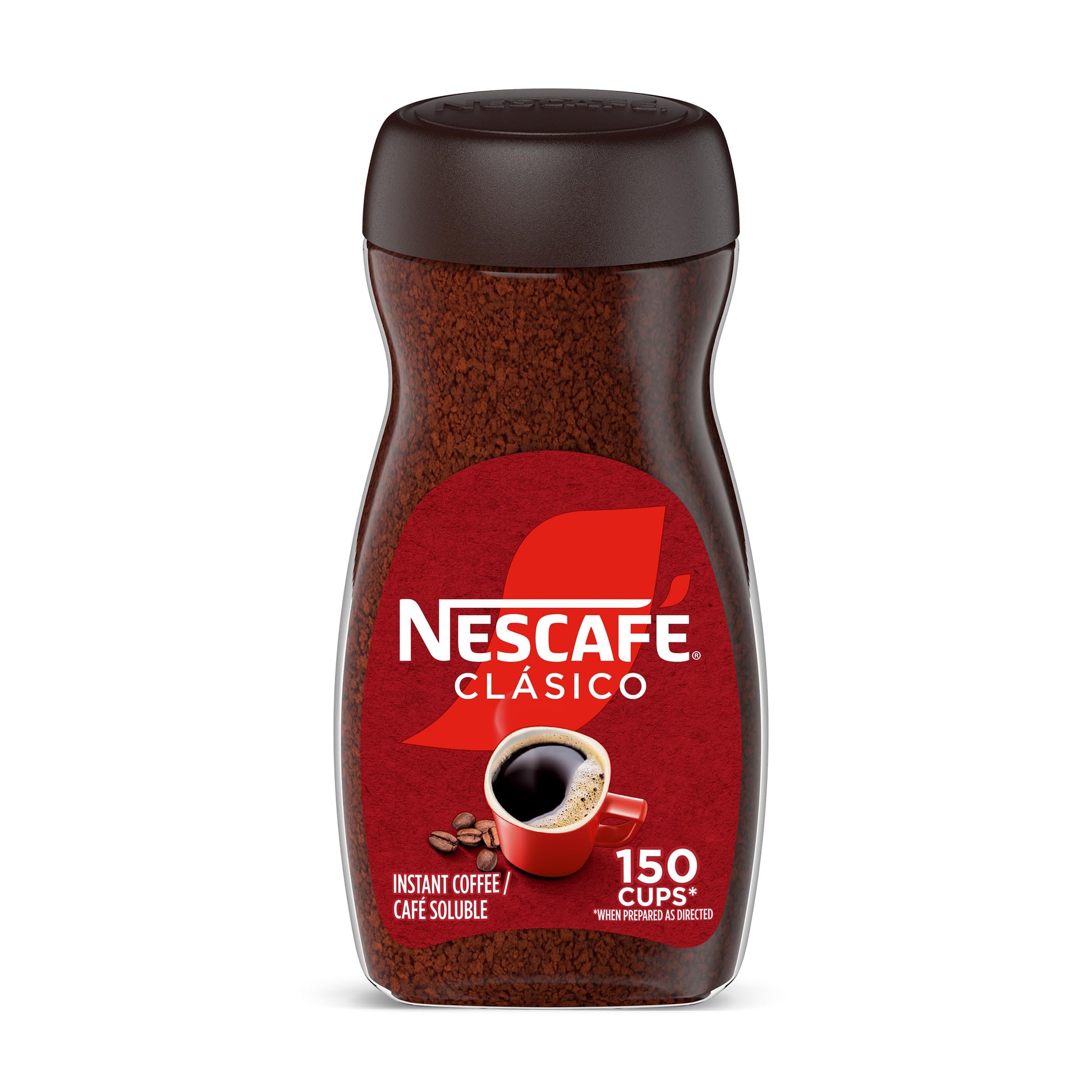 NESCAF   CL  SICO Instant Coffee, Dark Roast Coffee, 1 Jar (10.5 Oz)