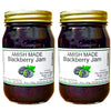 Amish Blackberry Jam - Two 18 Oz Jars