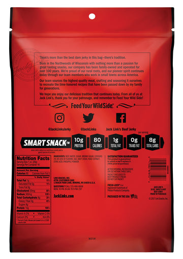 Jack Link's Beef Jerky, Sweet & Hot, 16 Ounce (Pack of 1)