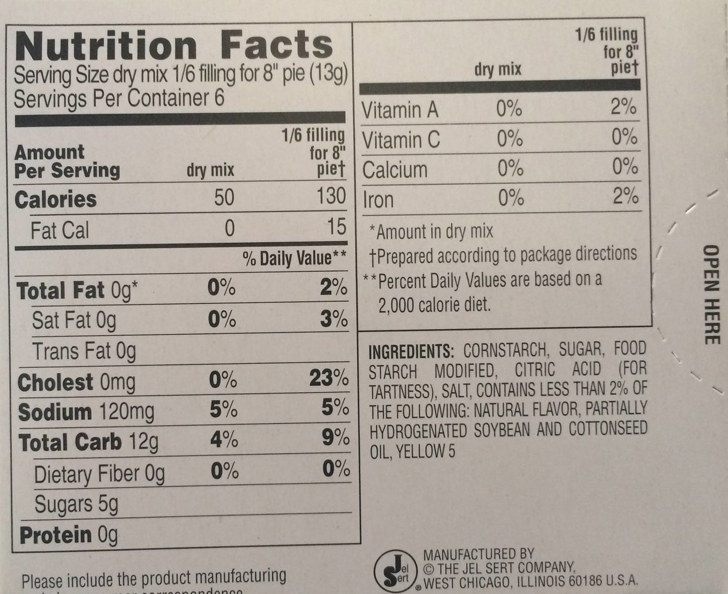 Lemon Pudding And Pie Filling Mix By My T Fine - 2.75 Ounce Box - 2 Box Pack