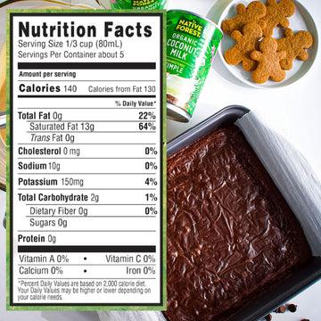 Native Forest Organic Unsweetened Coconut Milk - Canned Coconut Milk, No Guar Gum, Non-GMO Project Verified, USDA Organic - Simp