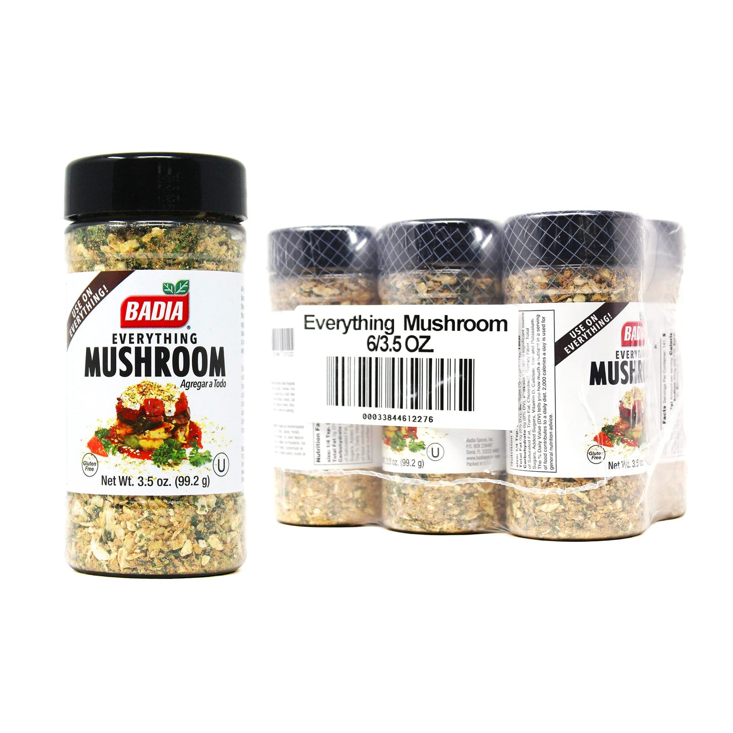 Badia Everything Mushroom, 3.5 Ounce (Pack Of 6)