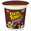 Cocoa PEBBLES Chocolatey Cereal, Gluten Free Rice Crunch, To-Go Snack, 2.0 OZ Individual Cereal Cup (Pack of 12)