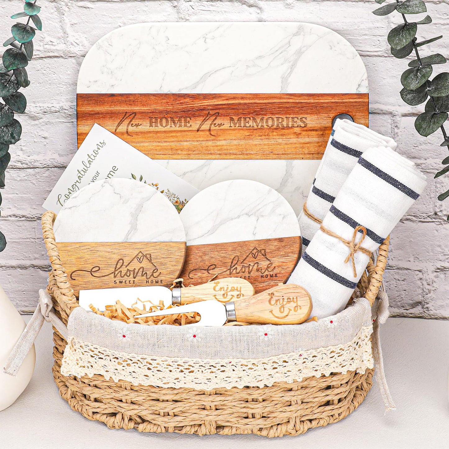 House Warming Gifts New Home Unique Housewarming Gift Baskets For Couples Clients Women New Home Gift For Home Closing Gifts For Home Buyers First Home Gift Ideas New Apartment