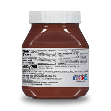 Nutella Chocolate Hazelnut Spread, Perfect Topping For Pancakes, 1.65 Pound (Pack Of 12)