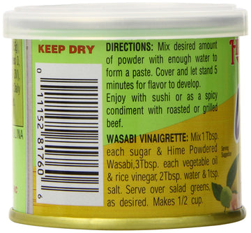 Japanese Sushi Wasabi Powder, .88-Ounce Cans (Pack Of 10)