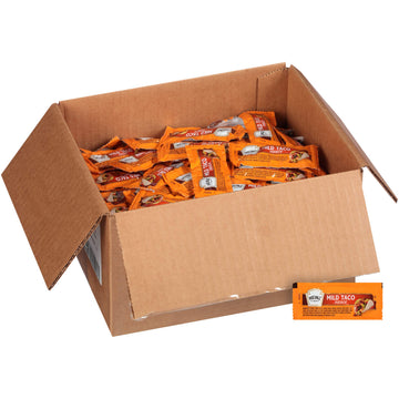 HEINZ Mild Taco Sauce Single Serve Packets, 200 Count, 0.3 oz Each