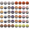 InfuSio Flavored Coffee Pods Variety Pack - 48 Count 12 Gourmet Medium Roast Dessert-Inspired Blends like Bananas Foster & Crme Brl?e Compatible with Keurig K-Cup 2.0 malt-inspired