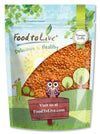 Food To Live Red Split Lentils, 3 Pounds – Masoor Dal, Dried, Vegan, Kosher, Bulk. Easy To Cook. No Soaking Required. Good Source Of Dietary Fiber, Vitamin B, Protein.