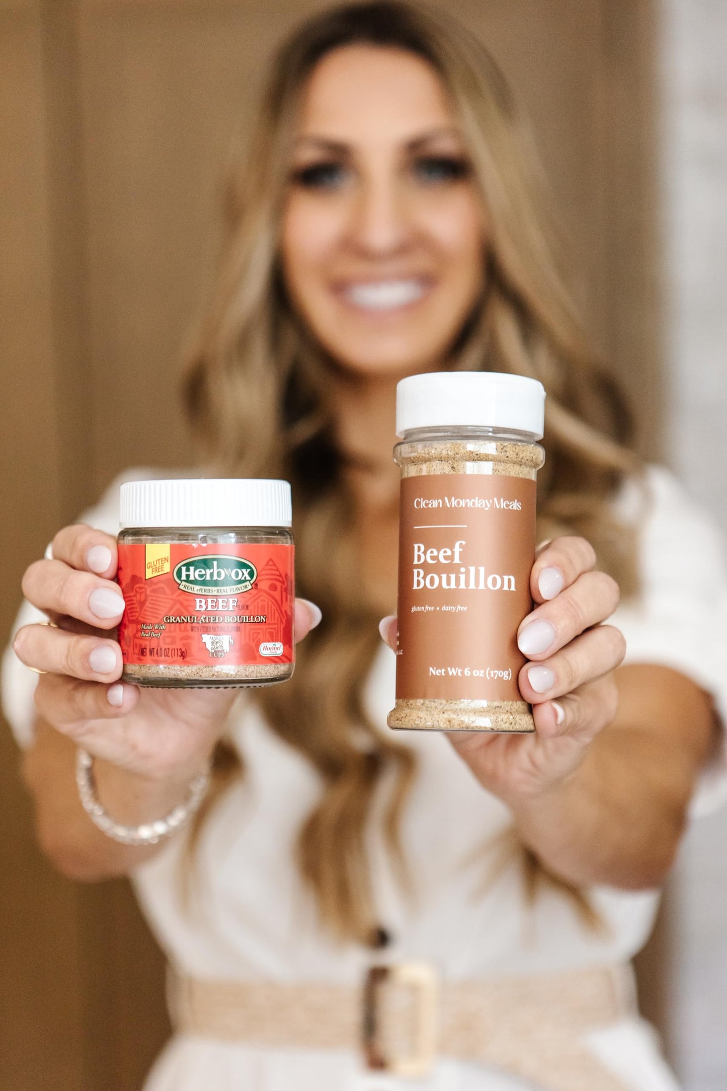 Clean Monday Meals | Chicken & Beef Bouillon | Gluten-Free No artificial flavors or additives | Two Pack