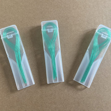Easyhonor Dental Floss Threaders For Braces, Bridges, And Implants ,Green, 300 Count (6 Pack)