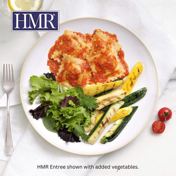 HMR Cheese and Basil Ravioli Entr e | Pre-packaged Lunch or Dinner | Ready to Eat | Vegetarian | 10g of Protein | Low Calorie F