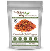 The Spice Way Crushed Red Pepper Flakes - 8 Oz - Hot Red Chili Pepper Flakes - Premium Quality, All-Natural, And Preservative-Fr