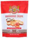 Boudin Sourdough Crisps, Toasted Sourdough Baguette Slices, Sea Salt & Olive Oil, 6 Ounce (Pack of 11)