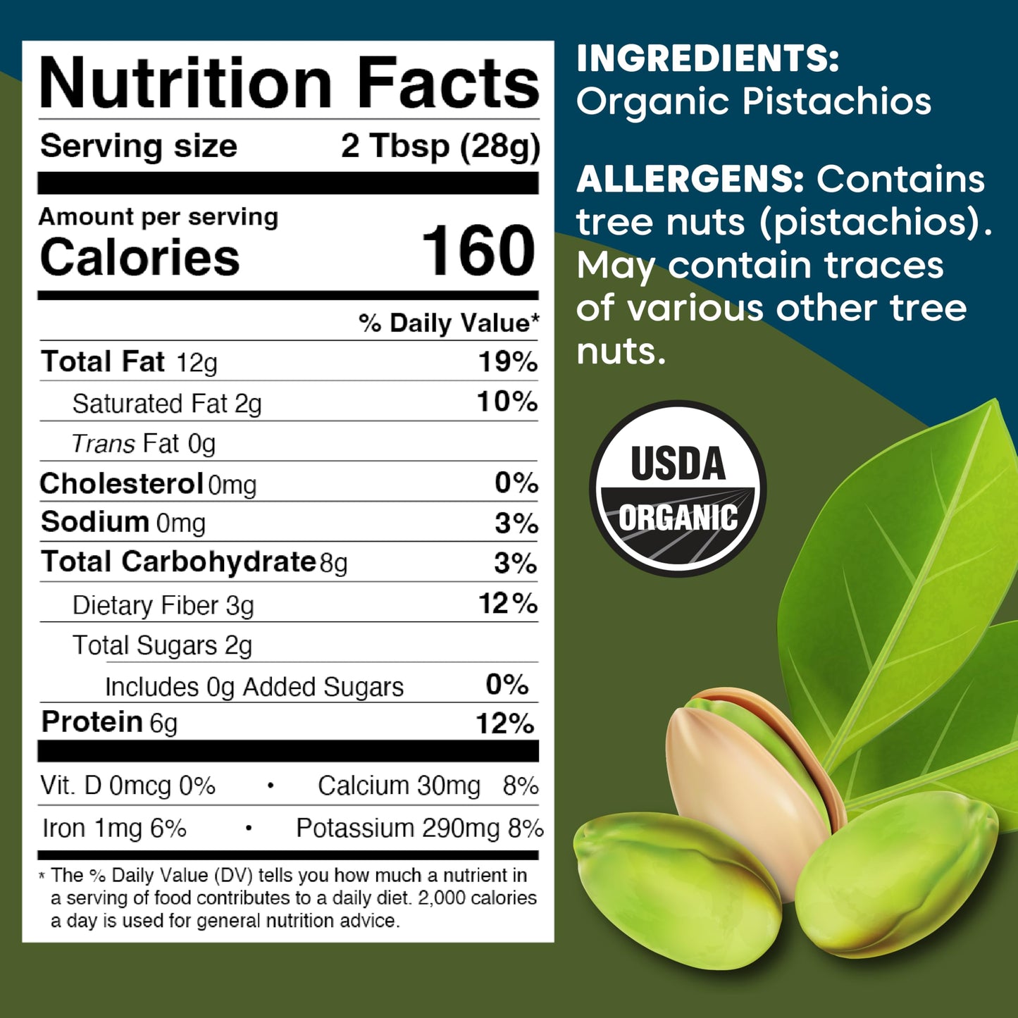 Wilderness Poets, Pistachio Butter - Organic, Raw, 100% Pistachio (7 Pound - 1 Gallon)