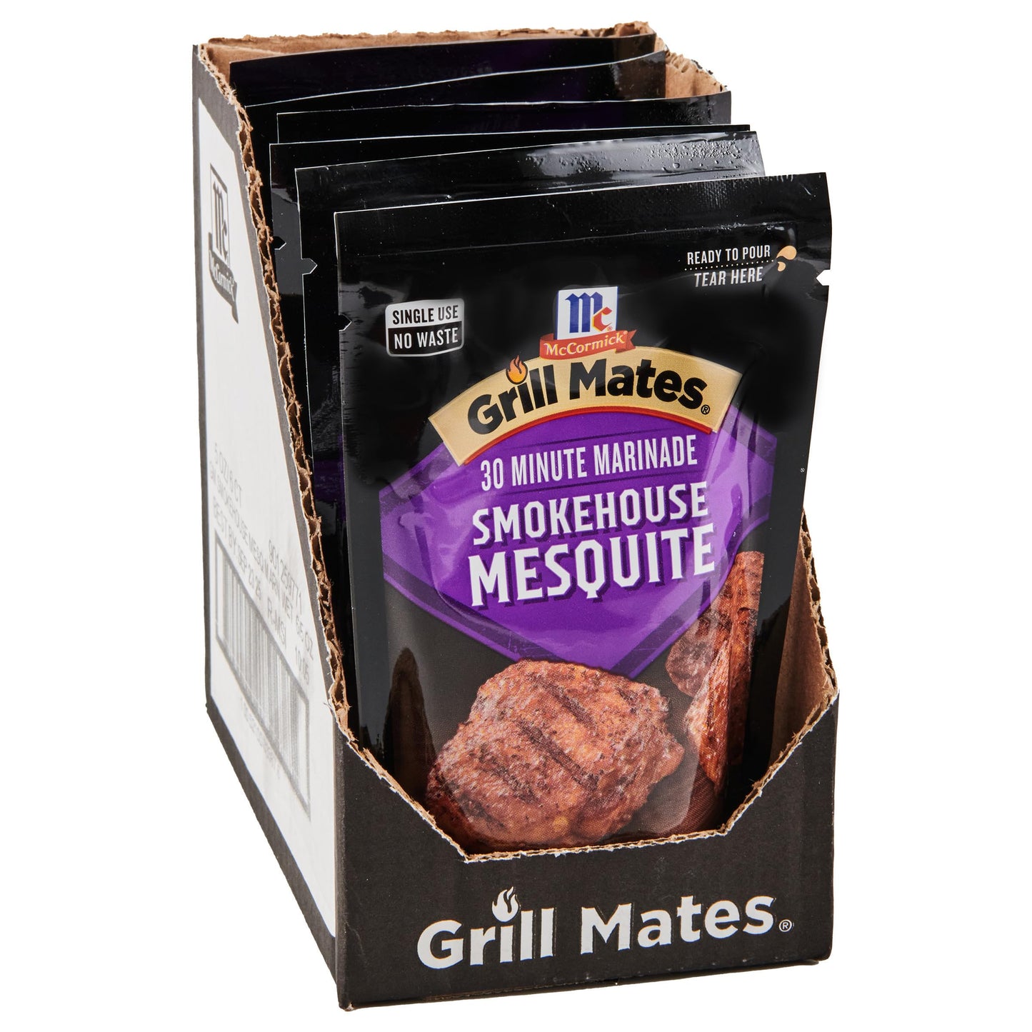 McCormick Grill Mates Smokehouse Mesquite Marinade, 5 oz, Pack of 6