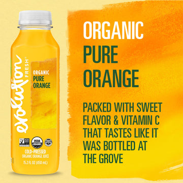Evolution, Fresh Juice Orange, 15.2 Fl Oz Bottle