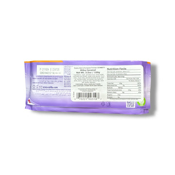 Milka Chocolate Bar – Creamy Caramel Filling