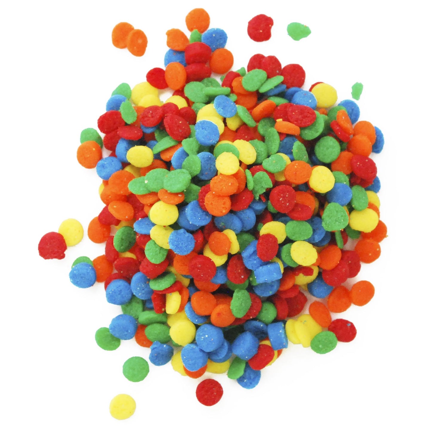 CK Products Bright Primary Colors Edible Confetti Sequins - 8 oz