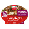 Hormel Compleats Meatloaf & Gravy With Mashed Potatoes Microwave Tray, 9 Oz. (6 Pack)