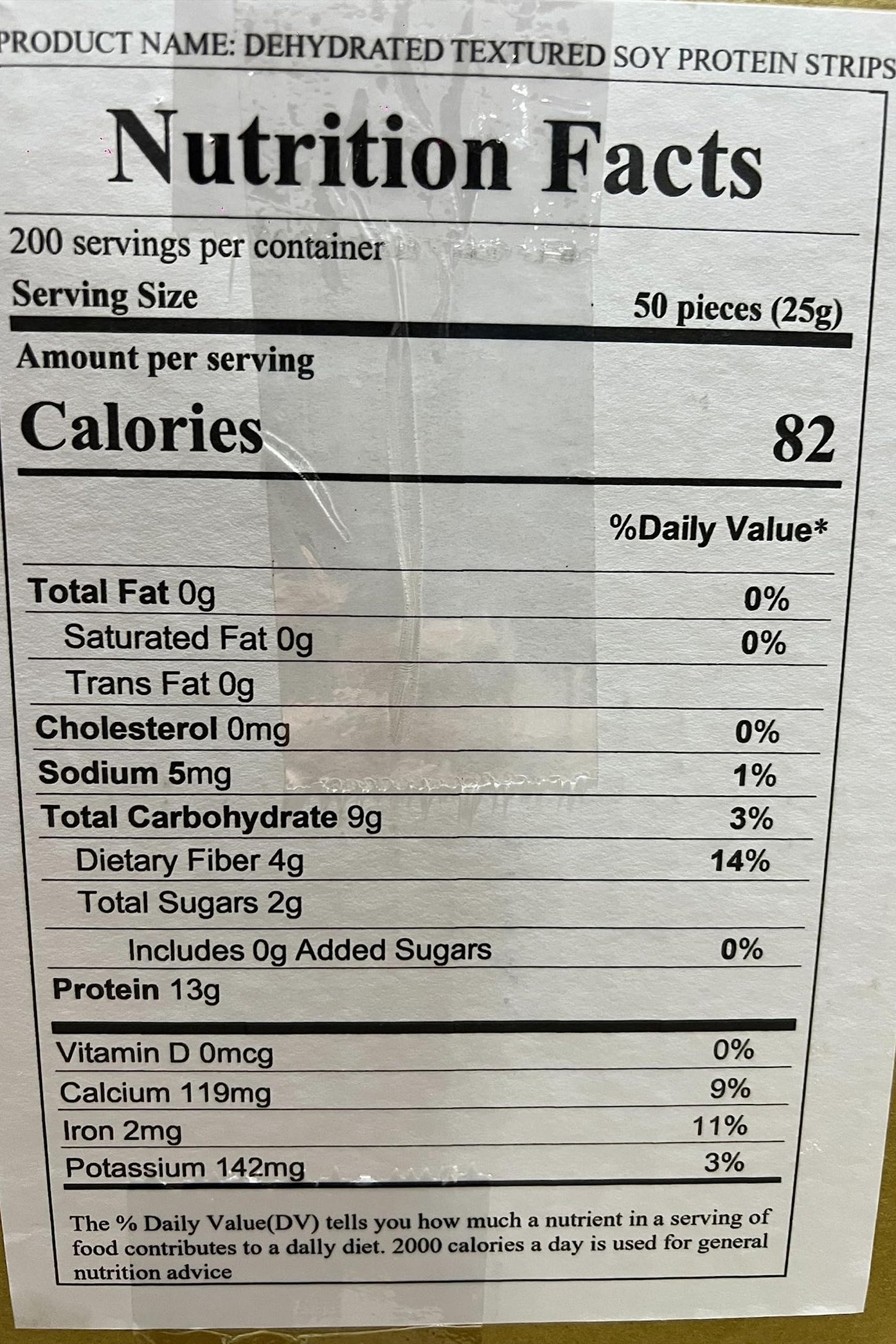 Mong Lee Shang Vegan Texture Vegetable Protein, Textured Soy Protein, 11 Lb (Meatless Shreds)