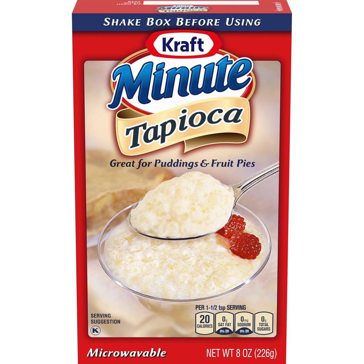 Kraft Minute Tapioca, 8-Ounce Units (Pack of 12)