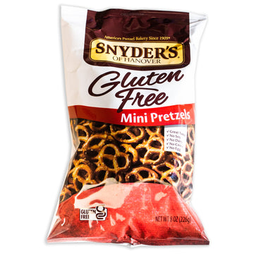 Snyder'S Gluten Free Pretzels - Variety Pack - Rods, Mini, Pretzel Sticks - Delicious And Crunchy Pretzels - 3 Bags Total