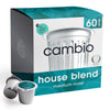 Cambio Roasters House Blend Coffee Pods - New Aluminum Pods, Organic Coffee K Cups, Medium Roast K Cup Coffee, Works With Keurig