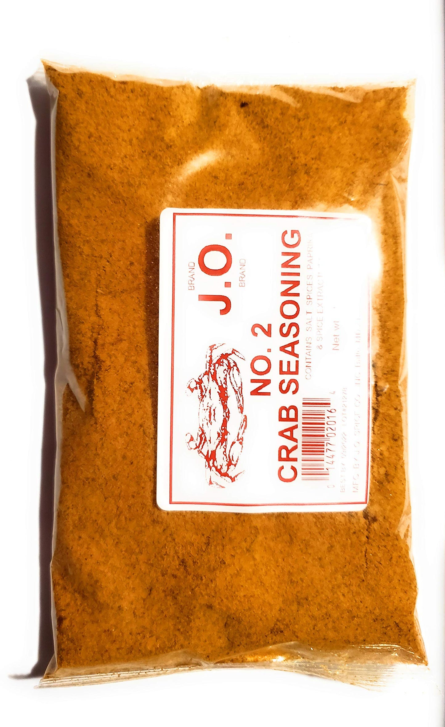 16 Oz Bag Of #2 J.O. Crab Seasoning (16 Oz. Bag)