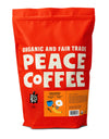 Peace Coffee Birchwood Breakfast Blend | 5 lb Whole Bean Medium Roast | Organic Fair Trade | Smooth, Mild Favor | Shade Grown, F