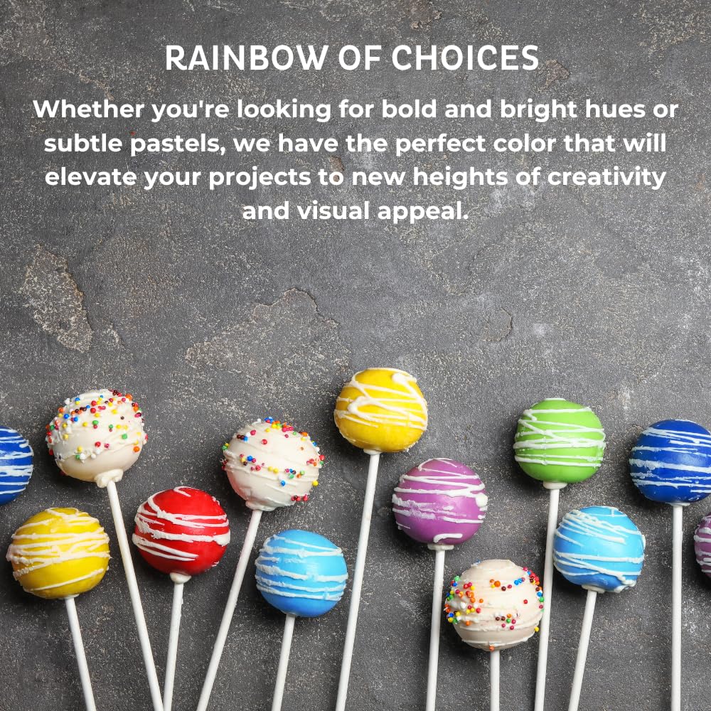 Chefmaster Yellow Candy Color | True-Tone Shades | Oil-Based | Professional-Grade Dye | Chocolate, Strawberries, Cake Pops | Dec