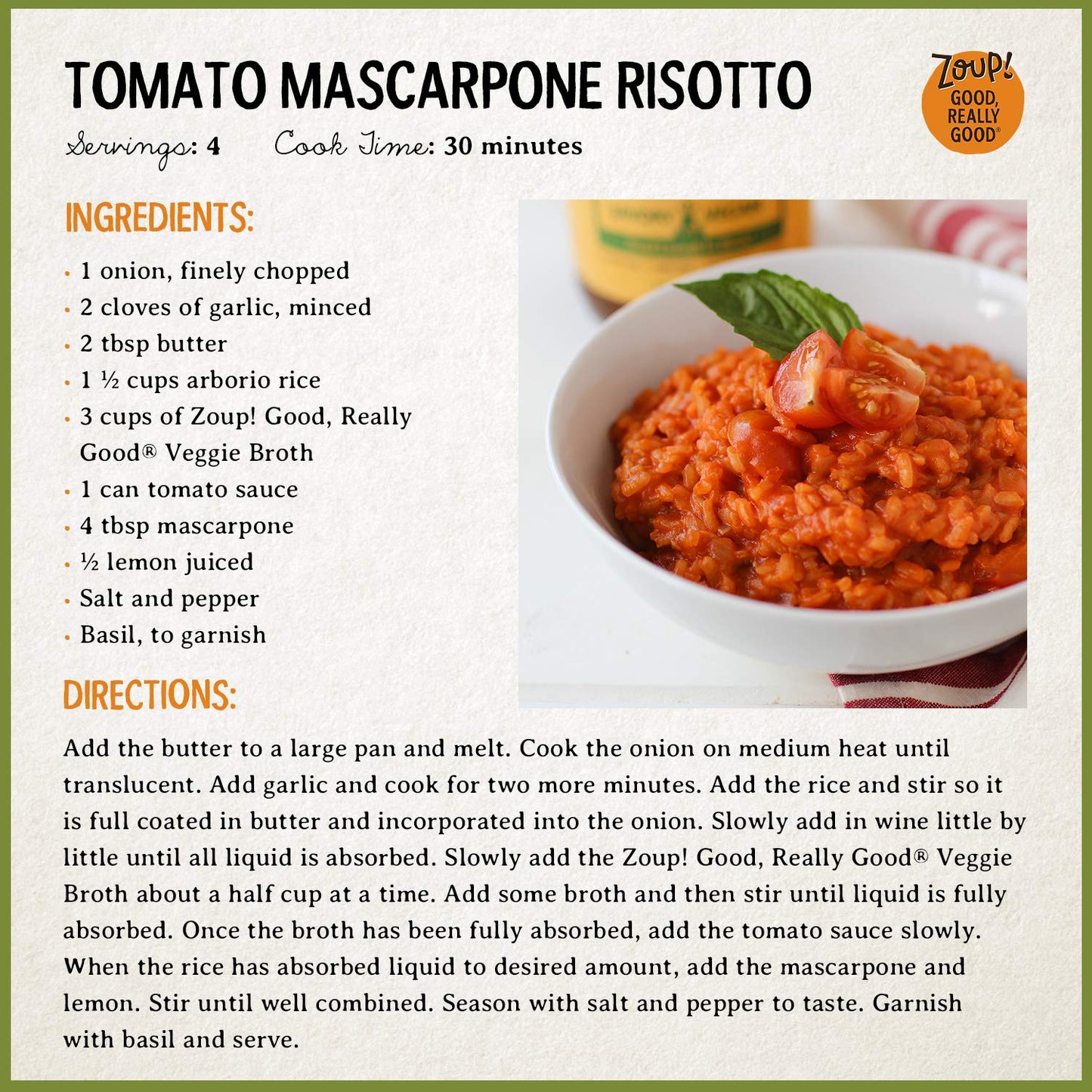 Savory Broth by Zoup! Vegan, Gluten Free, Non GMO, Low Calories Veggie Broth - Great for Stock, Bouillon, Soup Base or in Gravy