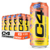 Cellucor C4 Energy Drink JOLLY RANCHER Peach Zero Sugar 200mg Caffeine 16 Fl Oz (Pack of 12)