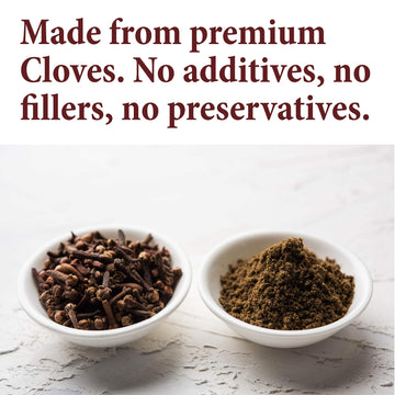 The Spice Way Cloves - Ground (4 Oz) Clove Powder Or Clove Spice, For Many Savory Dishes And Even Ground Cloves Tea