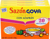 Goya Foods Sazón Seasoning With Azafran 3.52 Ounce (Pack Of 3)
