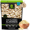 Nut Cravings - Raw Slivered Almonds, Unsalted, (48Oz - 3 Lb) Packed Fresh In Resealable Bag - Nut Snack - Healthy Protein Food,