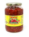 Cento Diced Hot Cherry Pepper Hoagie Spread, 32 Fl Oz, Pack of 1