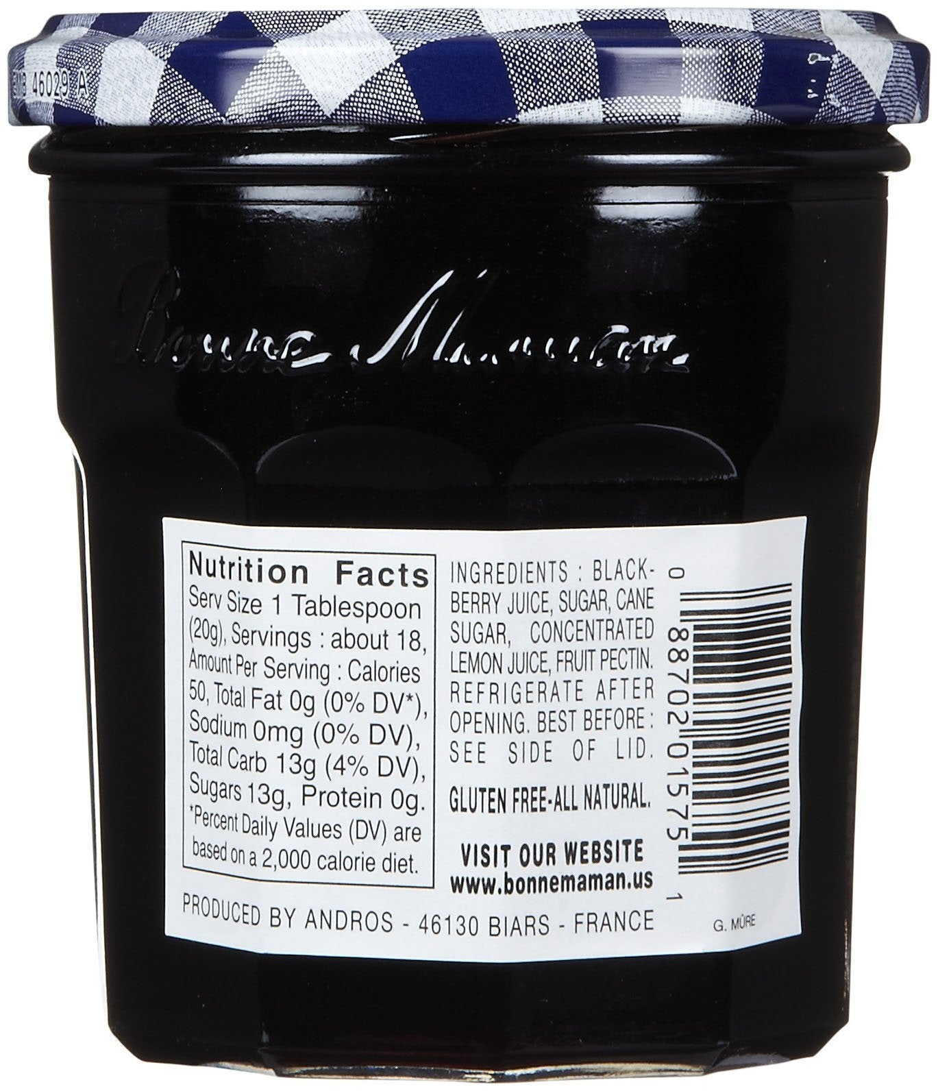 Bonne Maman Blackberry Jelly