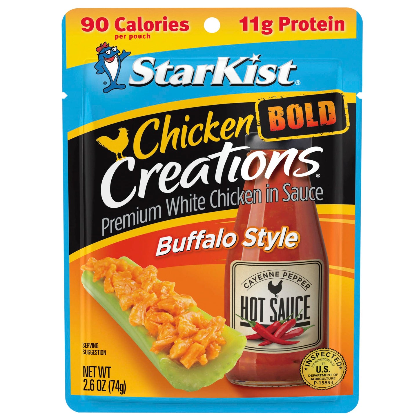 Starkist Chicken Creations Bold Buffalo Style - 2.6 Oz Pouch