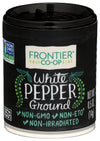 FRONTIER Ground White Pepper, 0.5 OZ
