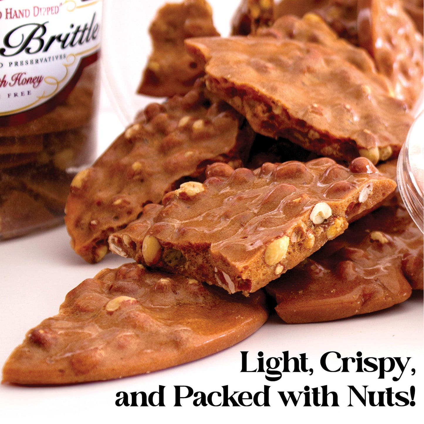 Brittle-Brittle Peanut Brittle 38 Oz