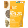 BetterBody Foods Superfood Organic Super Seeds Blend of Organic Chia Seeds, Milled Flax Seed, Hemp Hearts, Add to Smoothies Sh