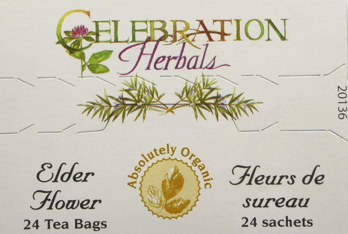 Celebration+Herbals+Organic+Elder+Flower+Tea+Bags+24+Count