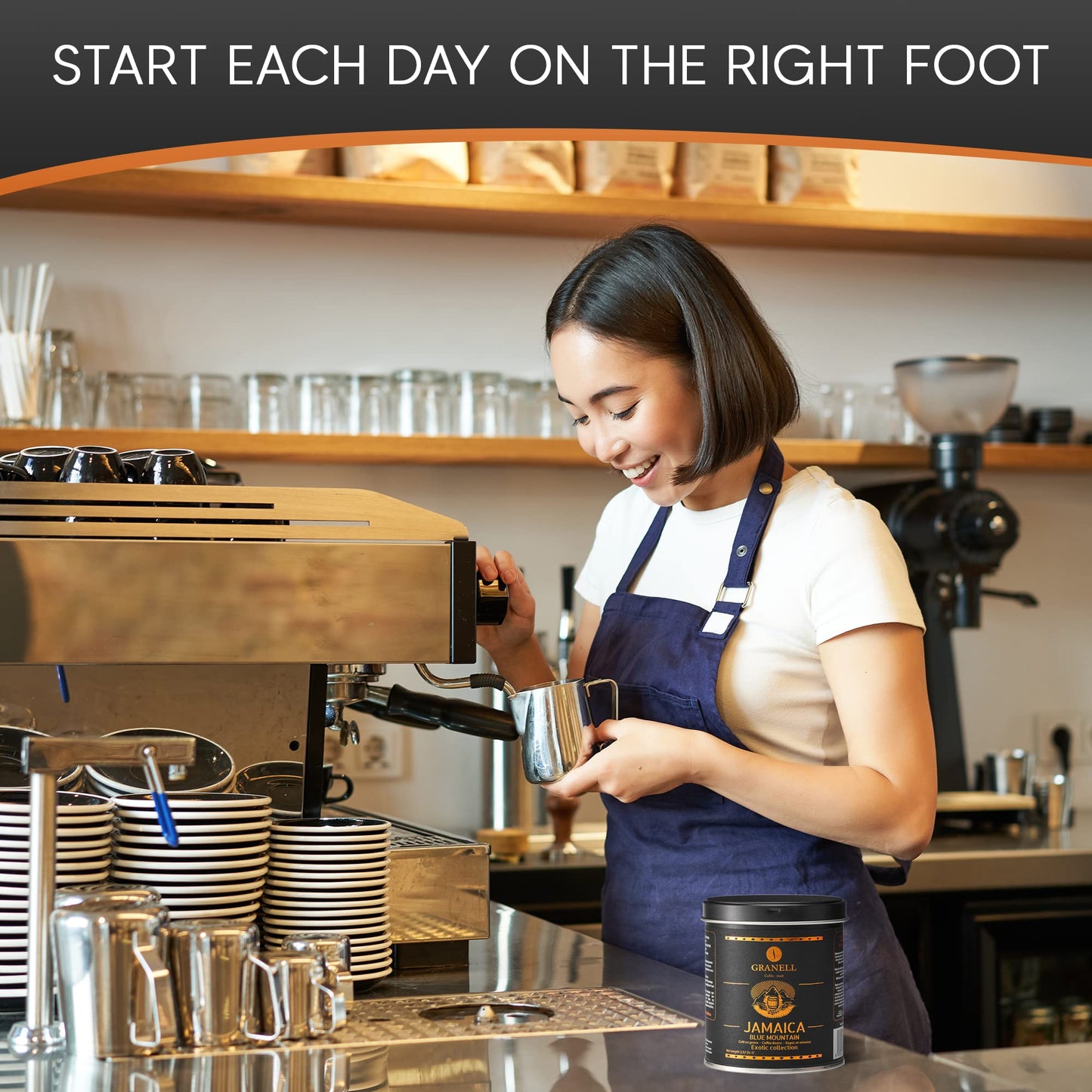 Blue Mountain Coffee From Jamaica By Caf  S Granell: Fresh Jamaican Blue Mountain Coffee Beans, Low Acid Whole Bean Coffee Mediu