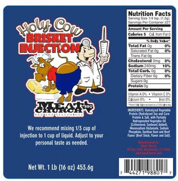 Meat Church Holy Cow 12 Oz. Bbq Rub