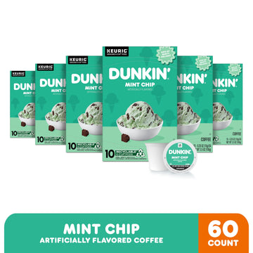 Dunkin Mint Chip 10Ct K-Cup (Pack Of 6)