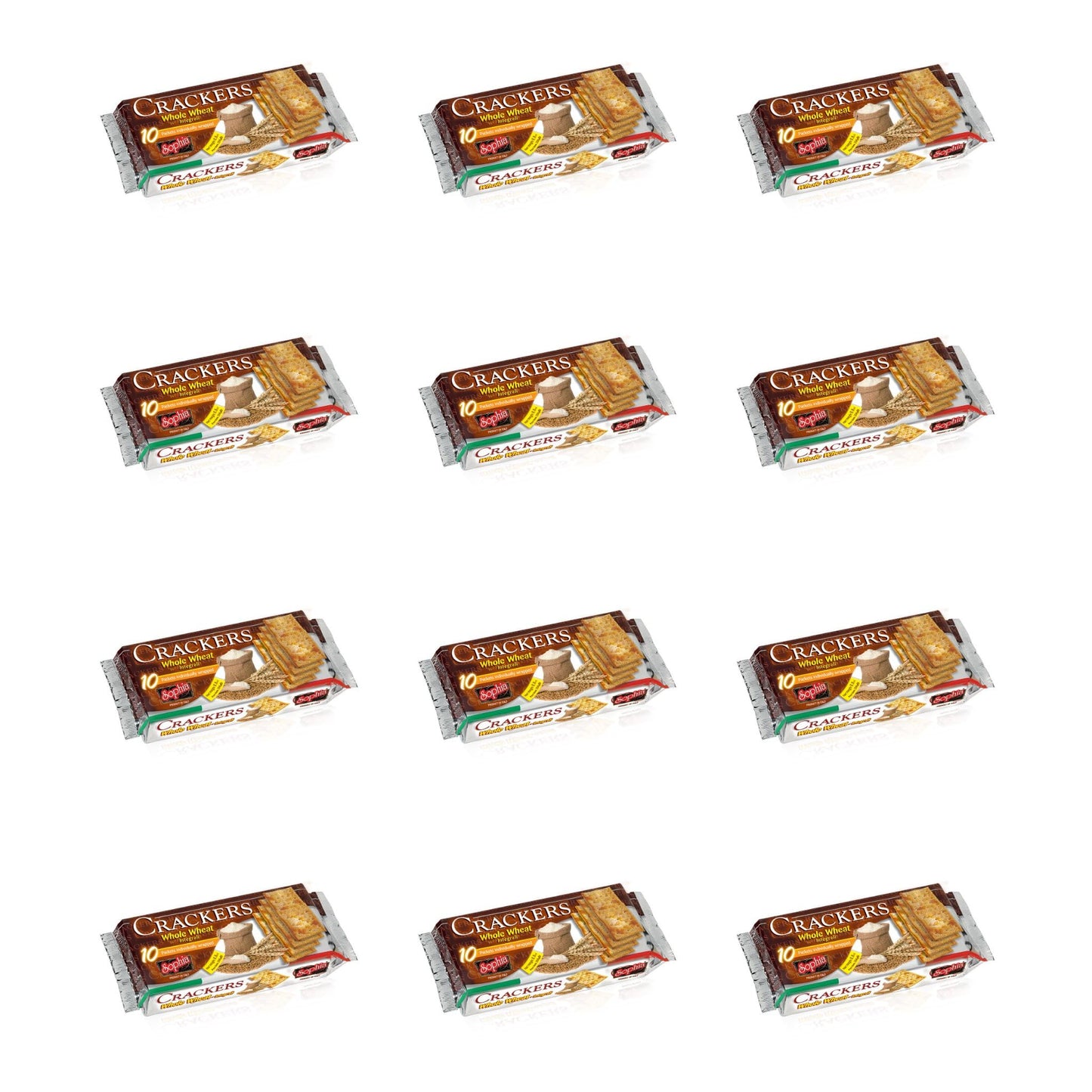 Sophia Cracker Italian Whole Wheat 8.8oz (12-pack)