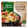 Marie Callenders Sweet Pineapple Chicken Teriyaki Bowl, Convenient Oven or Microwave Meal with Chicken and Rice, Frozen Meal, 1