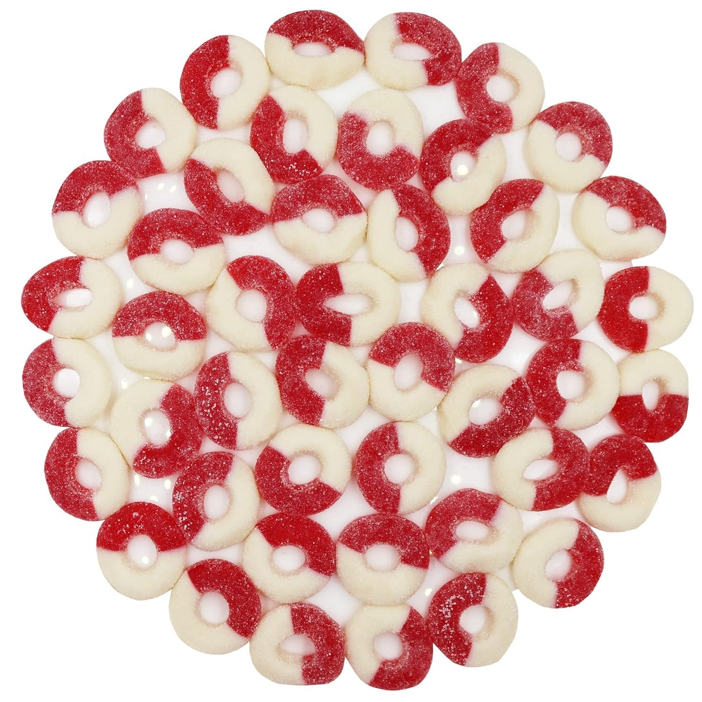 Firstchoicecandy Gummy Rings (Cherry, 2.2 Pound (Pack Of 1))